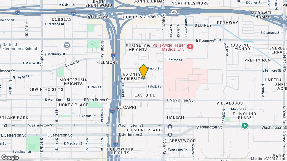 2237 E Taylor St Map and Location Details
