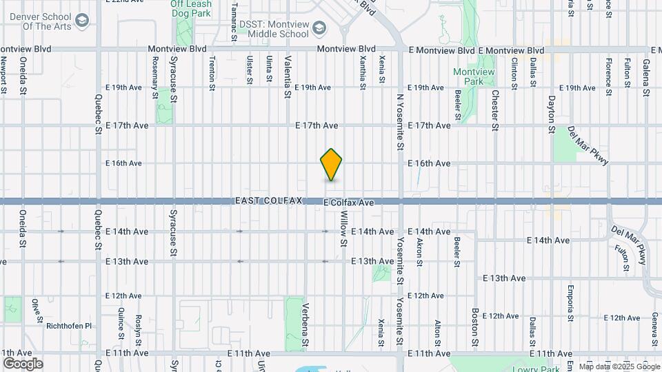 1520 Wabash St Mapa y Detalles de la Ubicación
