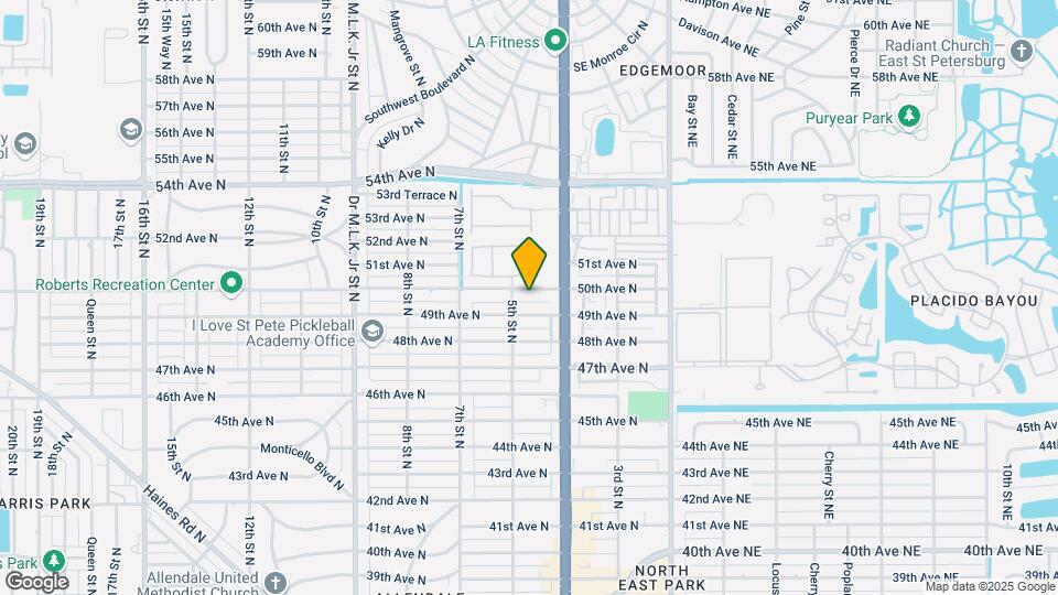 458 50th Ave N, Unit 2 Map and Location Details
