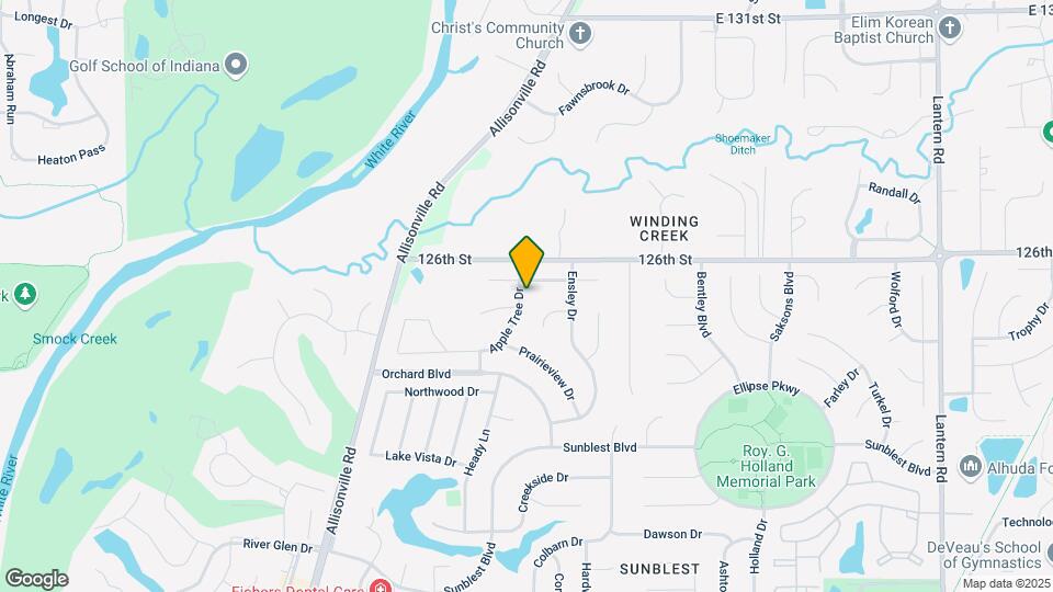 414 Apple Tree Dr Map and Location Details