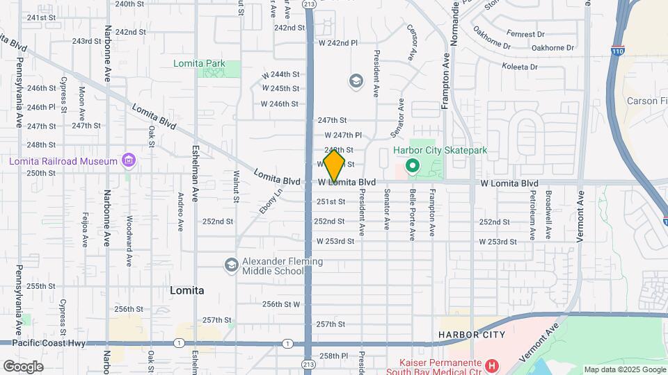 Lomita Apartments Map and Location Details