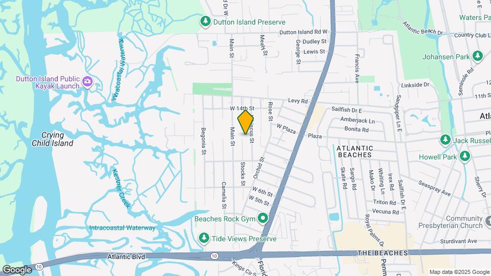 1073 Stocks St Map and Location Details