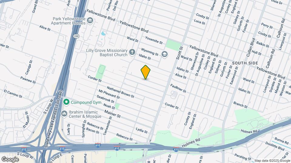 3722 Lehall St, Unit B Map and Location Details