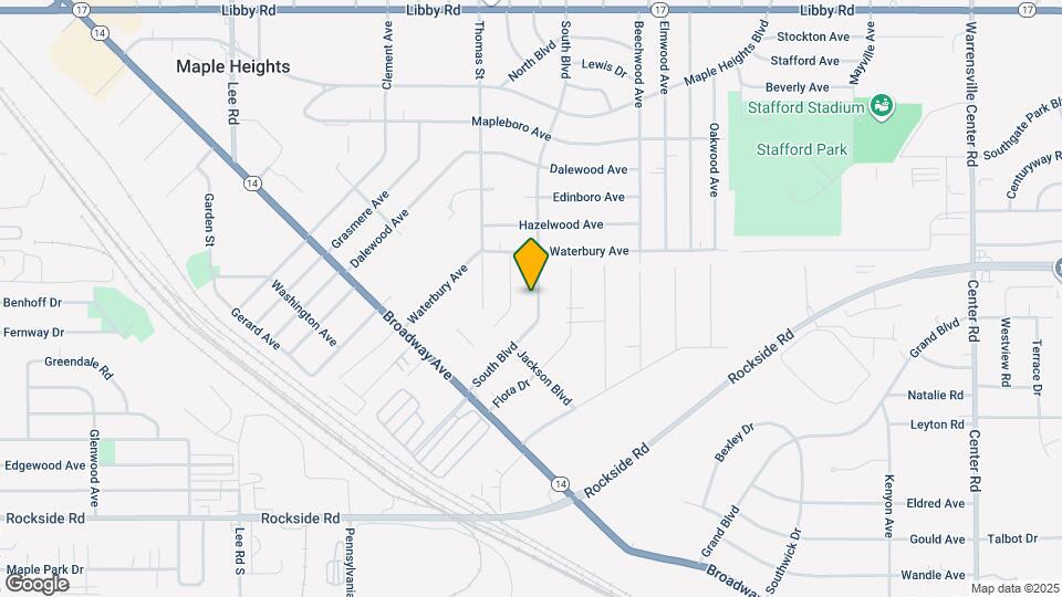 5614 South Blvd Map and Location Details
