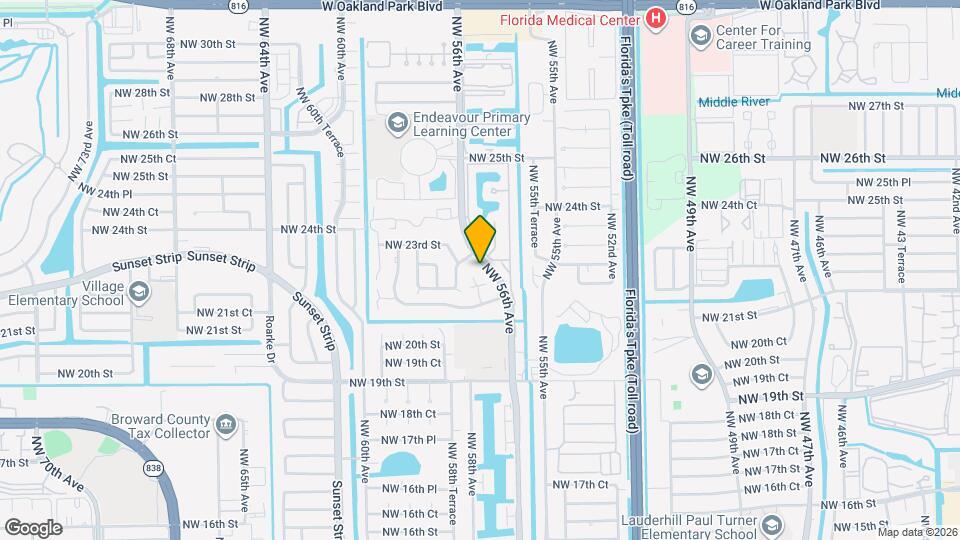 2219 NW 56th Ave Map and Location Details