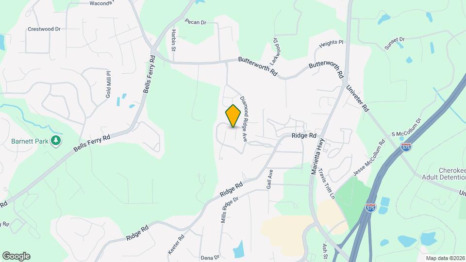 402 Cobalt Valley Ln Mapa y Detalles de la Ubicación