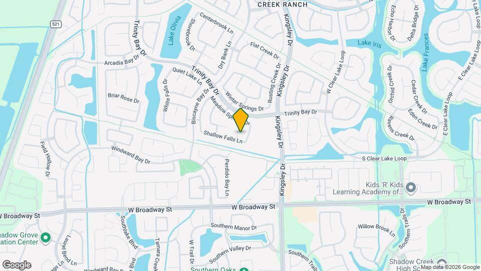 2709 Shallow Falls Ct Map and Location Details