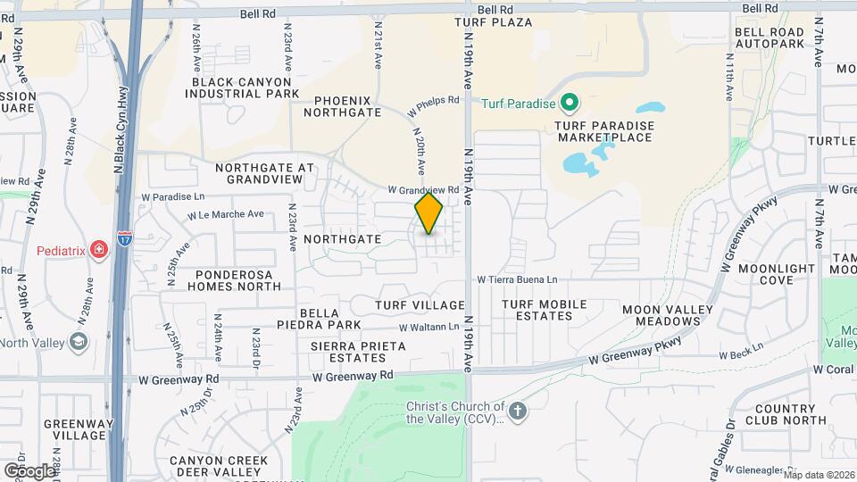 1958 W Busoni Pl Map and Location Details