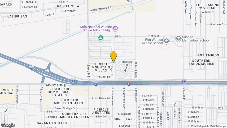 3031 S Ragen Dr Map and Location Details