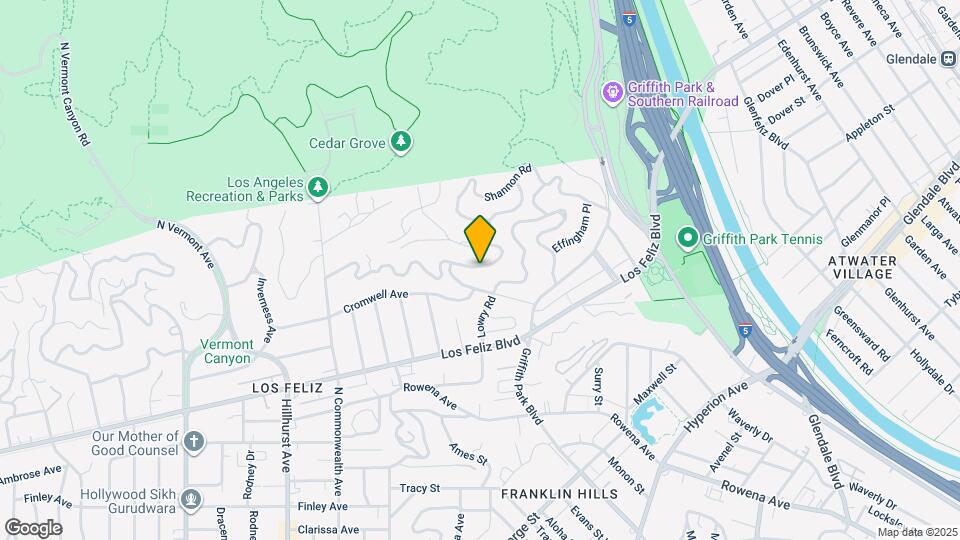 3632 Amesbury Rd Map and Location Details