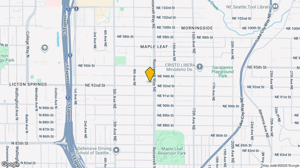 848 NE 92nd St Map and Location Details