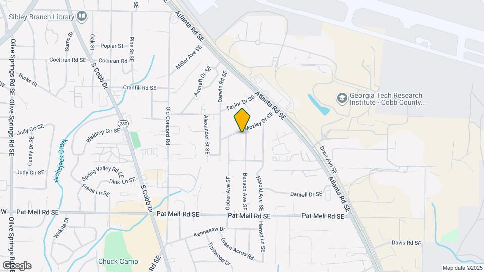 652 Mozley Dr SE Map and Location Details