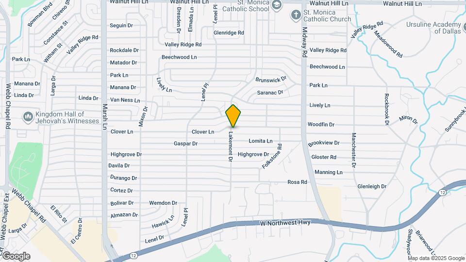 4004 Clover Ln Map and Location Details