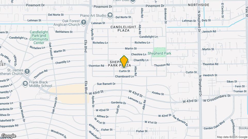 1070 Curtin St Map and Location Details