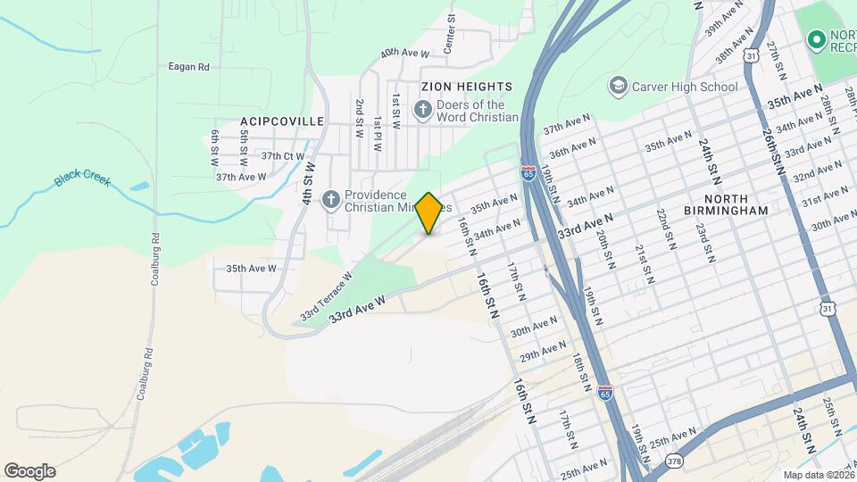 1421 35th Ave N Map and Location Details