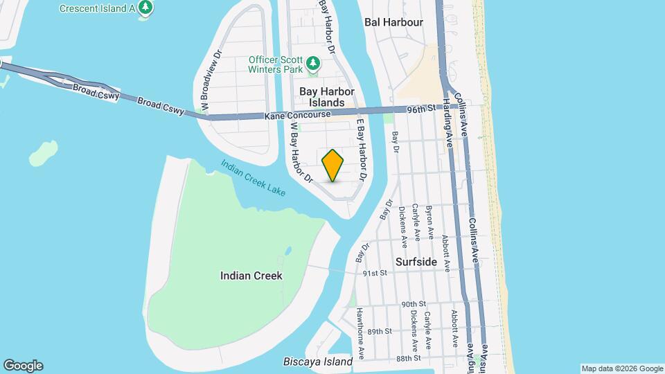 1084 92nd St Map and Location Details