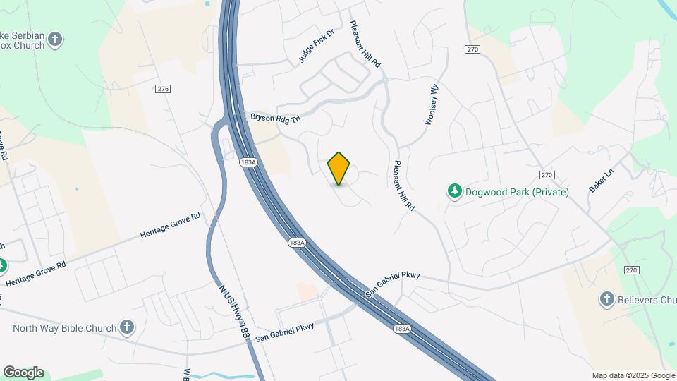 1604 Mexican Heather Dr Map and Location Details