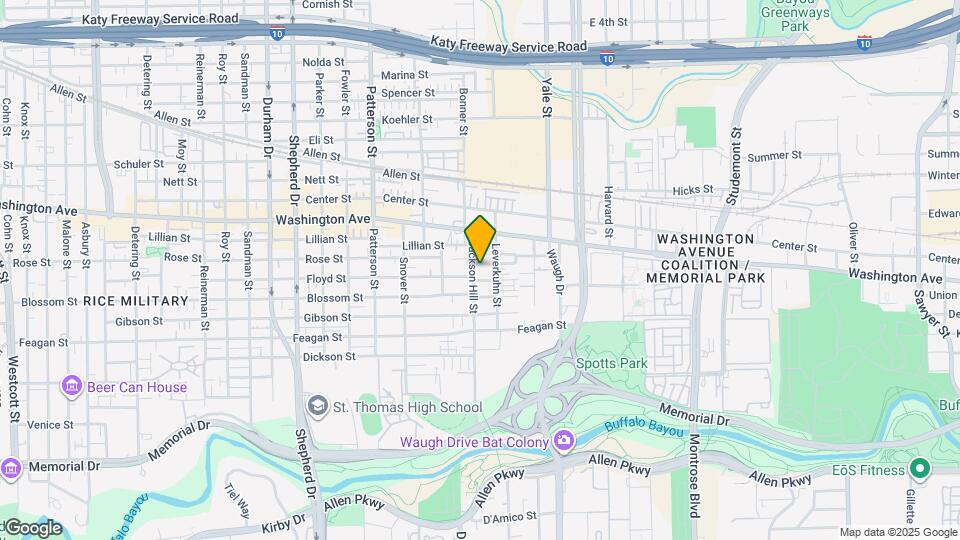 806 Jackson Hill St Mapa y Detalles de la Ubicación