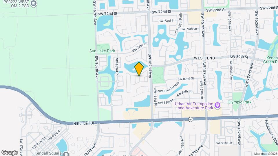 8120 SW 162nd Path Mapa y Detalles de la Ubicación
