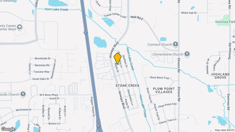 5848 Kayla Dr Mapa y Detalles de la Ubicación