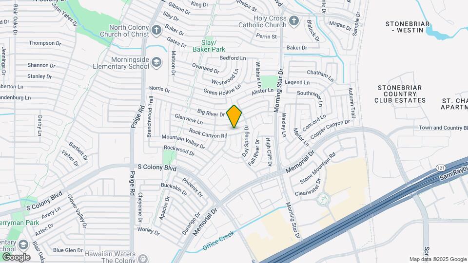 5628 Rock Canyon Rd Map and Location Details