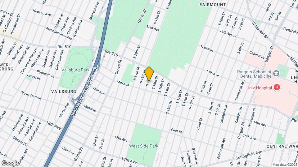 440 S 17TH St Map and Location Details