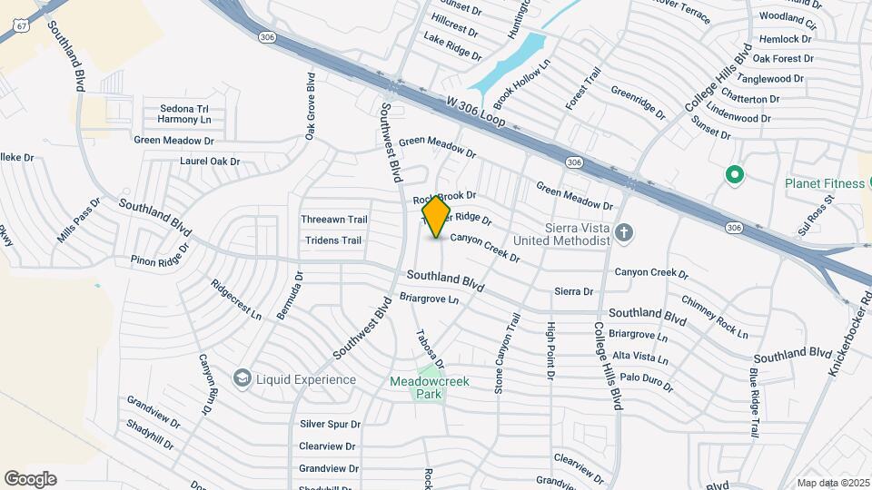 4601 Meadow Creek Trail Map and Location Details