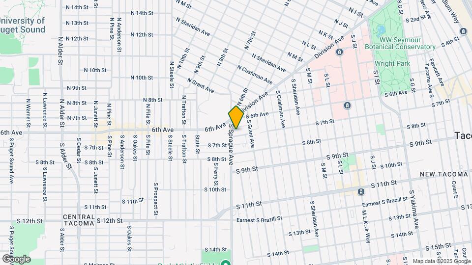 621 S Sprague Ave Map and Location Details
