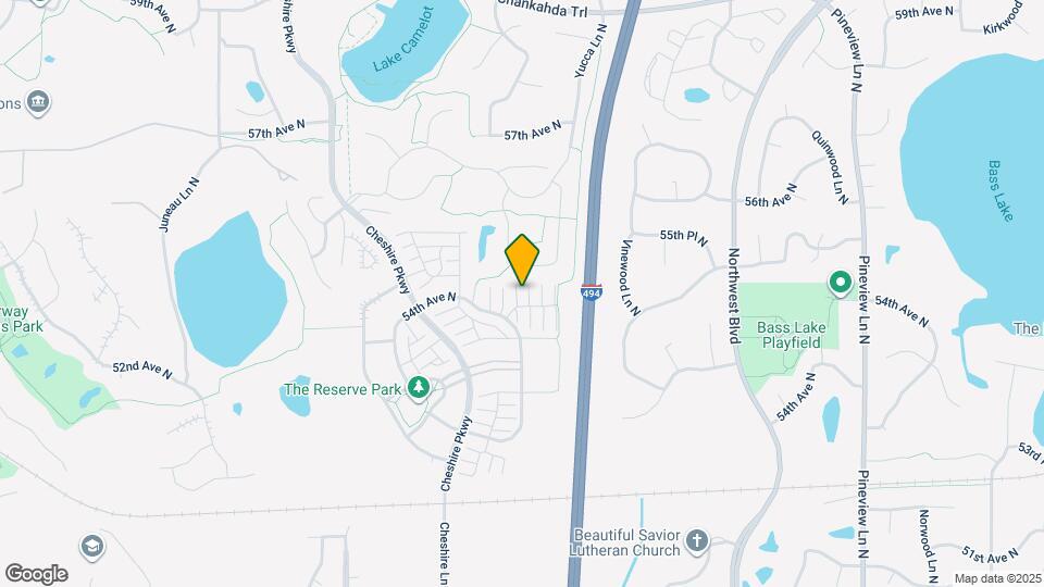 13750 54th Ave N Map and Location Details