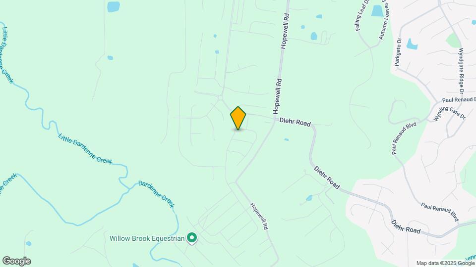 502 Apple Orchard Lane Map and Location Details