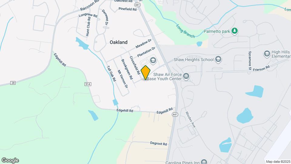5442 Oakland Dr Map and Location Details