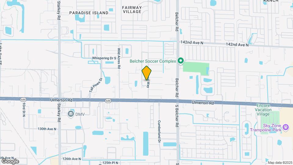 2164 Coral Way Map and Location Details