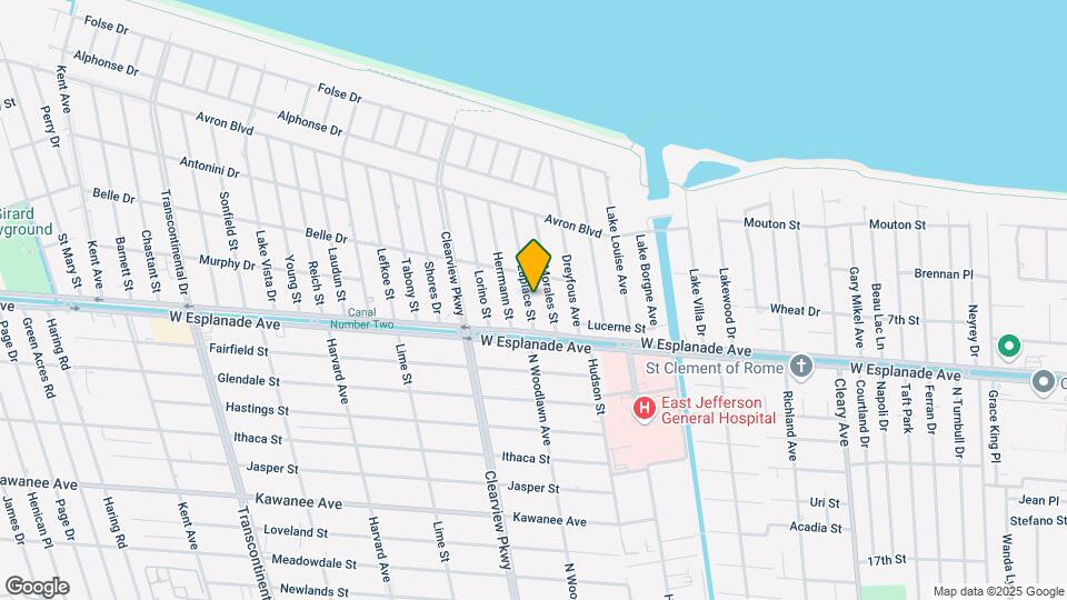 4505 Laplace St Map and Location Details