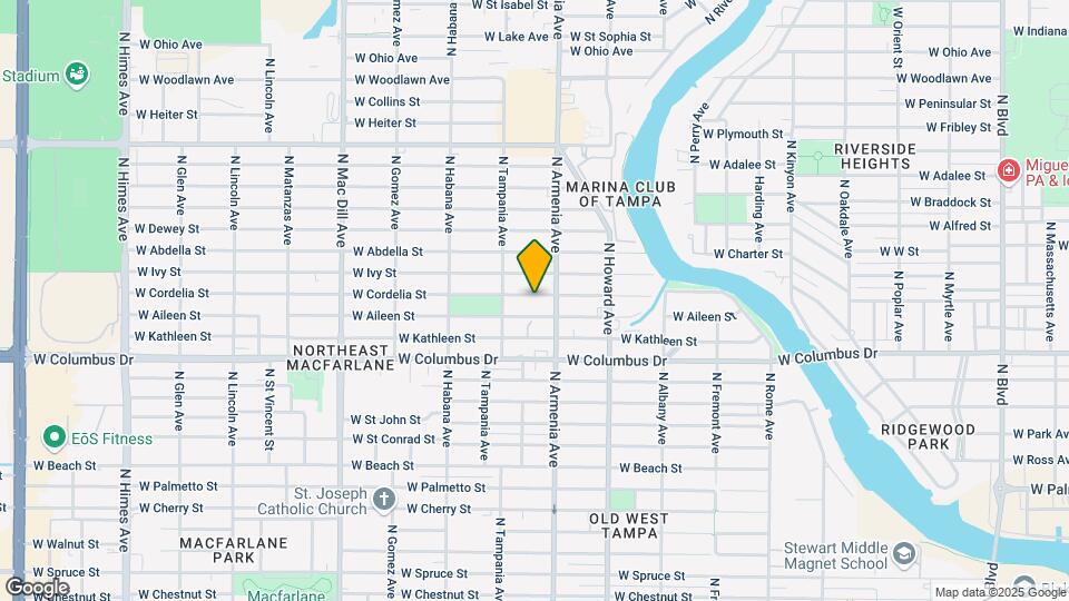 2512 W Cordelia St Map and Location Details