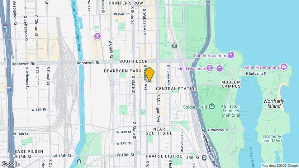 1315 S Wabash Ave, Unit 507 Mapa y Detalles de la Ubicación