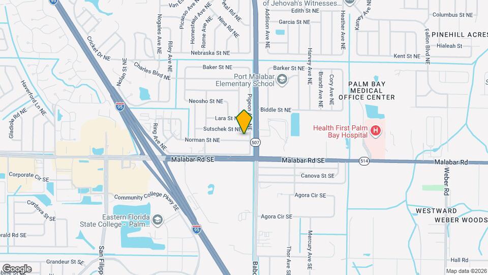 1691 Norman St NE Map and Location Details