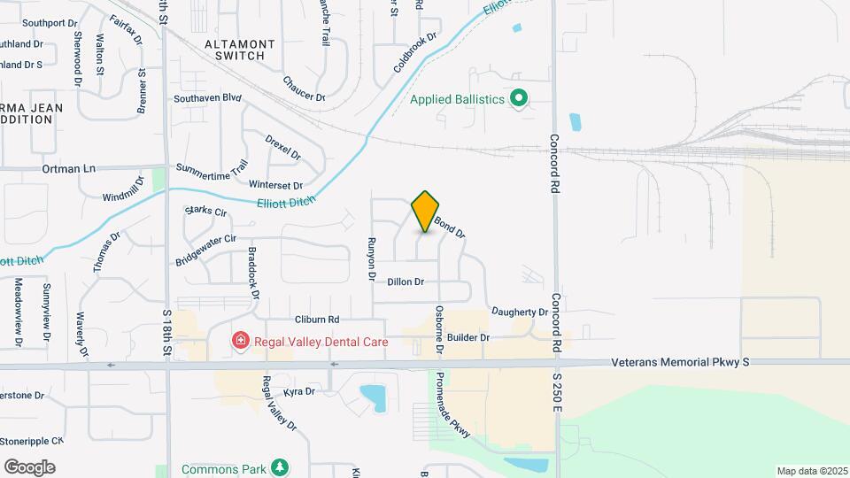 3203 Tanager Dr Map and Location Details