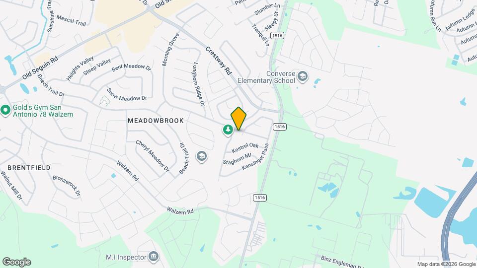 6211 Meandering Trail Map and Location Details