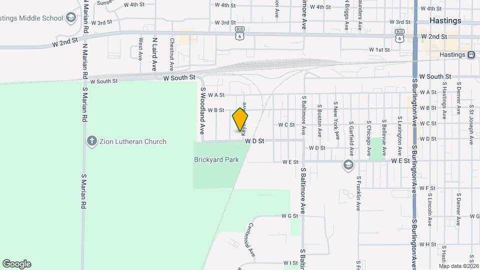 514 Keystone Ave Mapa y Detalles de la Ubicación