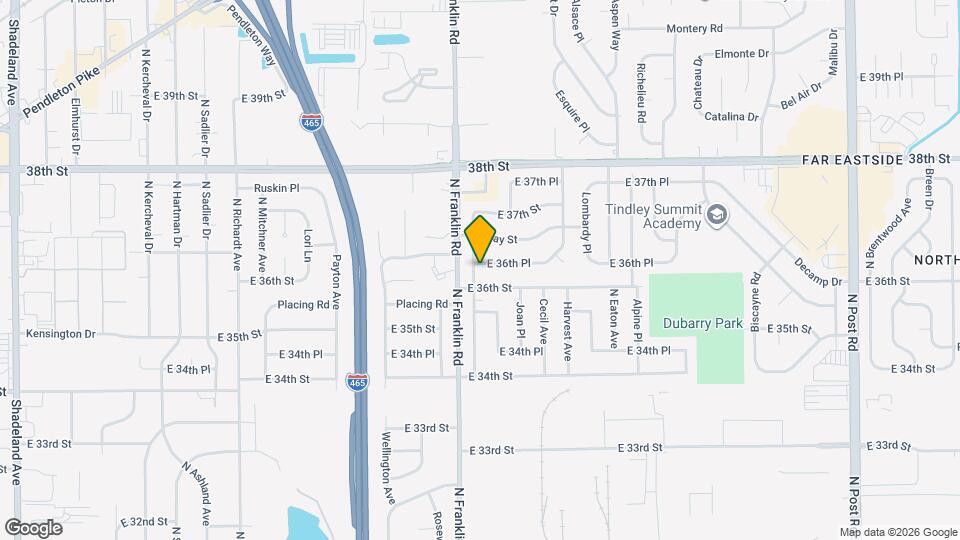 3619 Tiffany Dr Map and Location Details