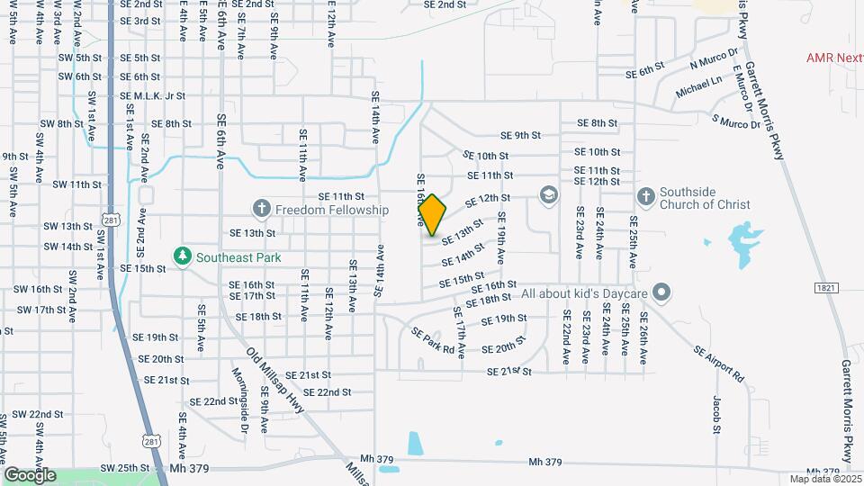 1703 SE 13th St Map and Location Details