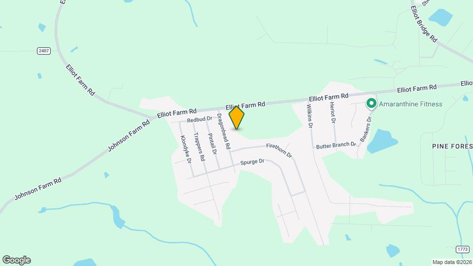 961 Elliot Farm Rd Map and Location Details