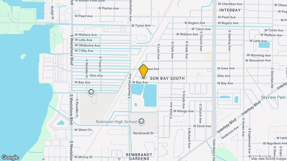 4305 W Bay Ave Map and Location Details