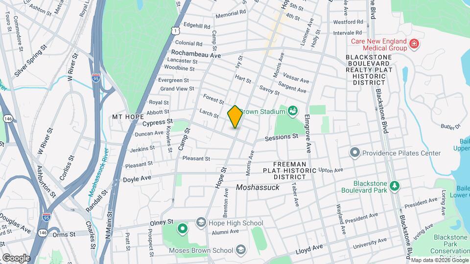 544 Hope St Mapa y Detalles de la Ubicación