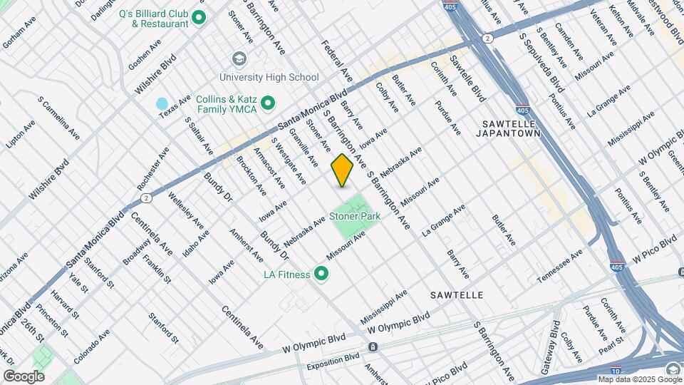 1742 Granville Ave Mapa y Detalles de la Ubicación