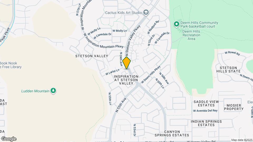 5334 W Chisum Trail Map and Location Details