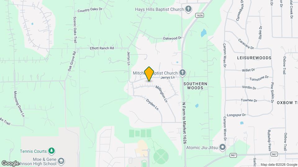 500 Millington Ln Map and Location Details