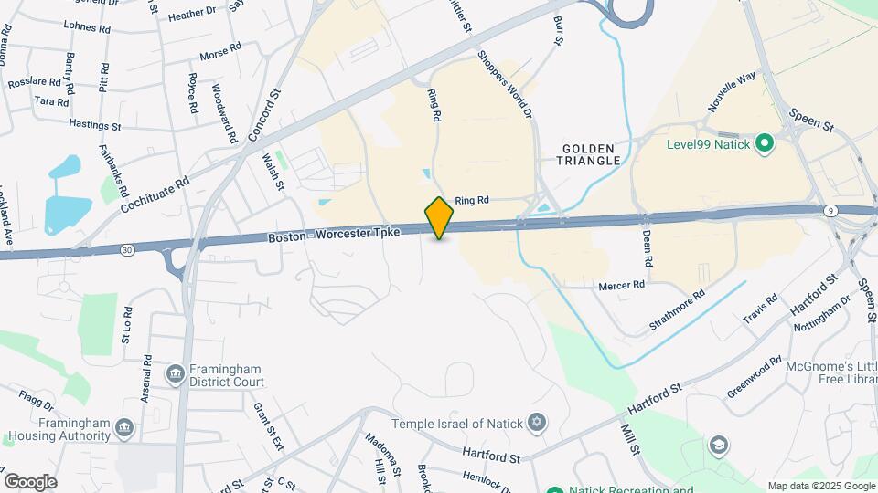 1500 Worcester Rd Mapa y Detalles de la Ubicación