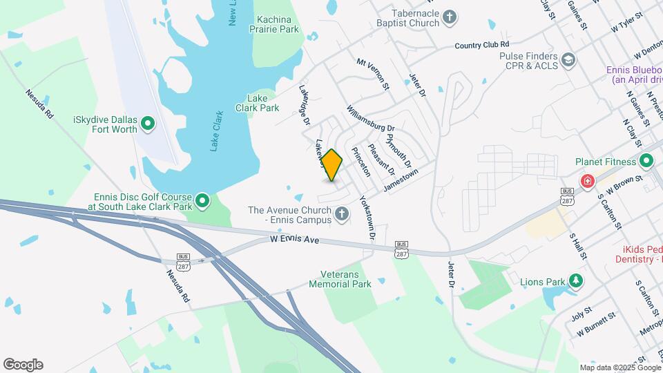 803 Lakeway Dr Map and Location Details