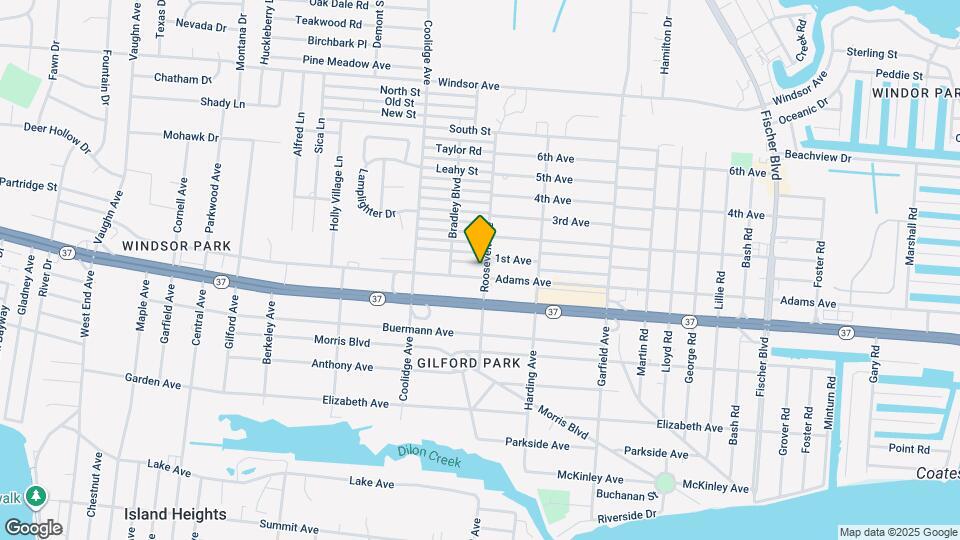 512 Roosevelt Ave Map and Location Details